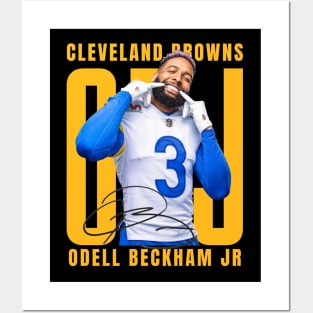 Odell Beckham Jr Aesthetic Tribute 〶 Posters and Art